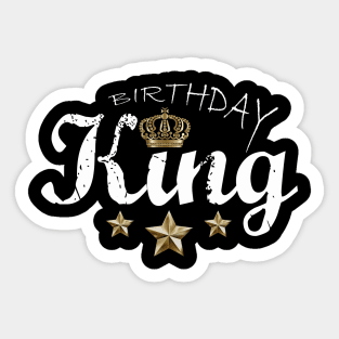 Birthday King Sticker